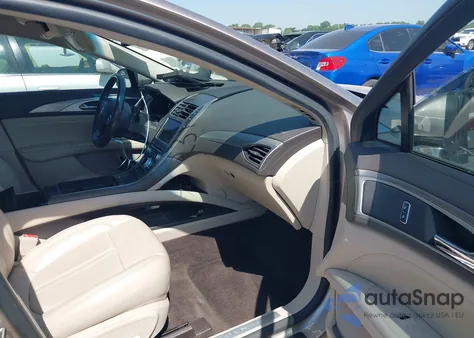 2018 Lincoln Mkz Hybrid Premiere из США, поврежденный, VIN 3LN6L5KU7JR605287